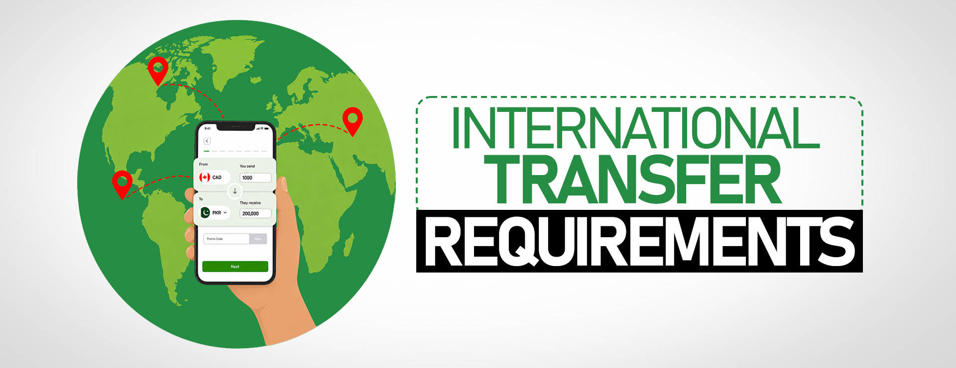 What Information Do You Need to Send 
        Money Internationally from Canada?  